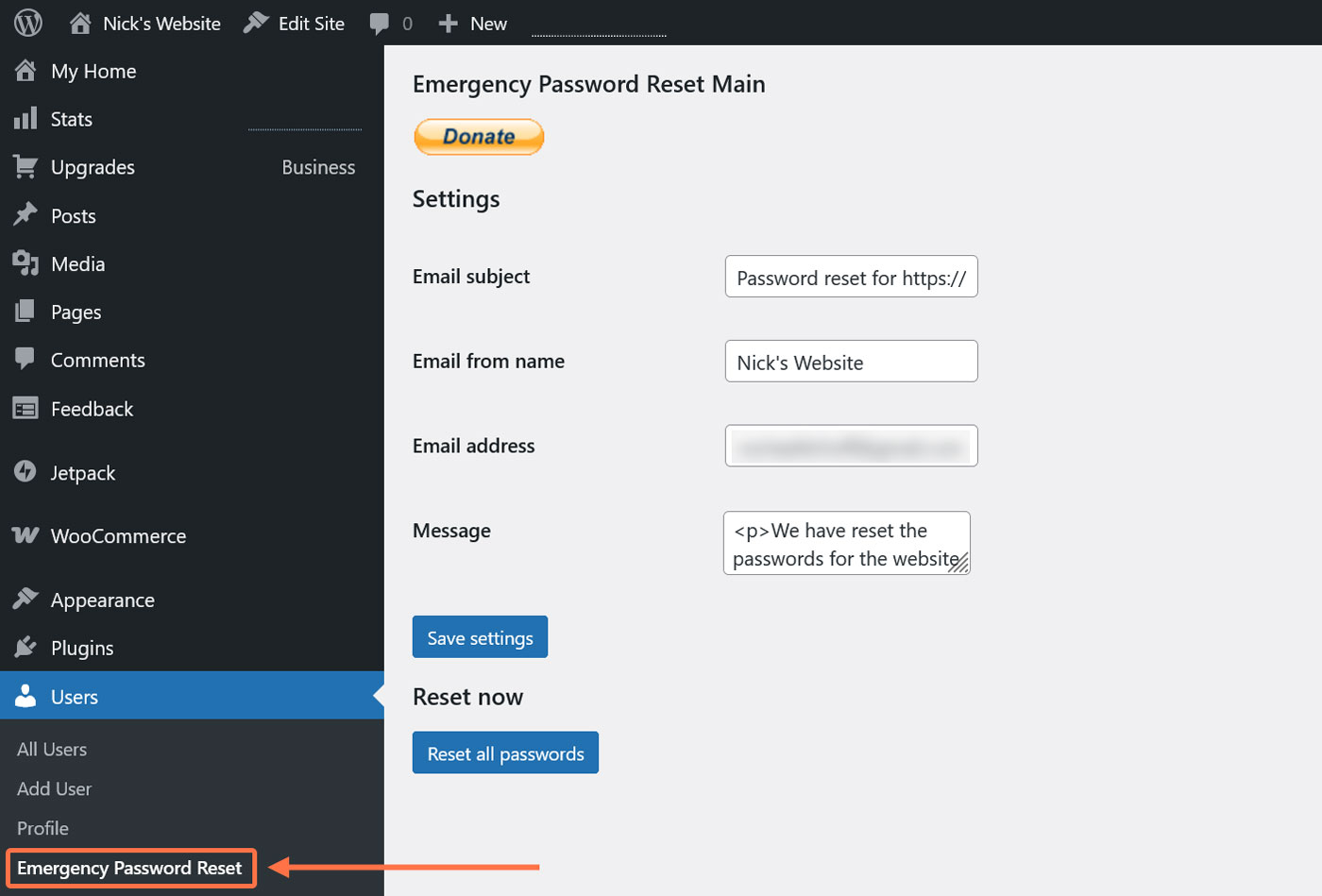 Secure Website Access